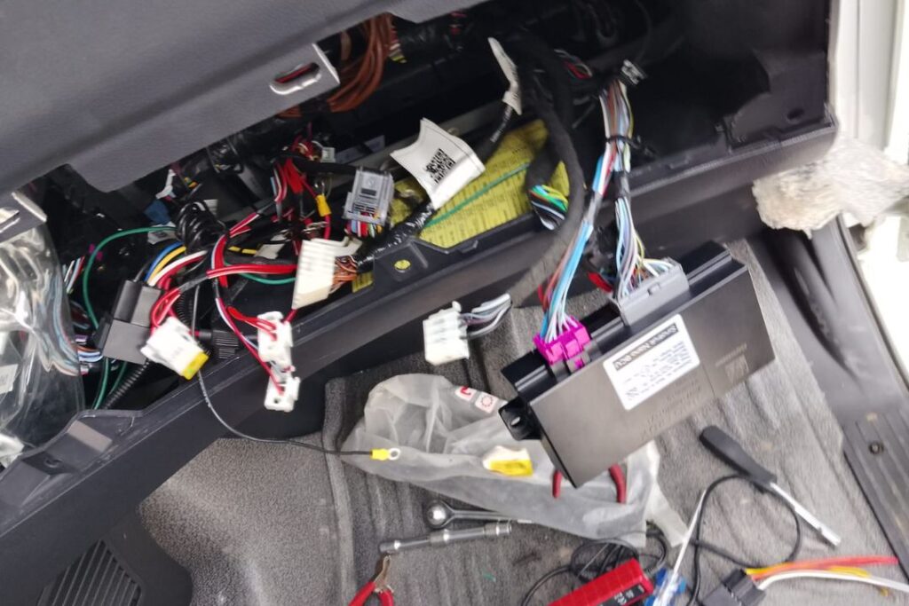 Instalación de equipo gps